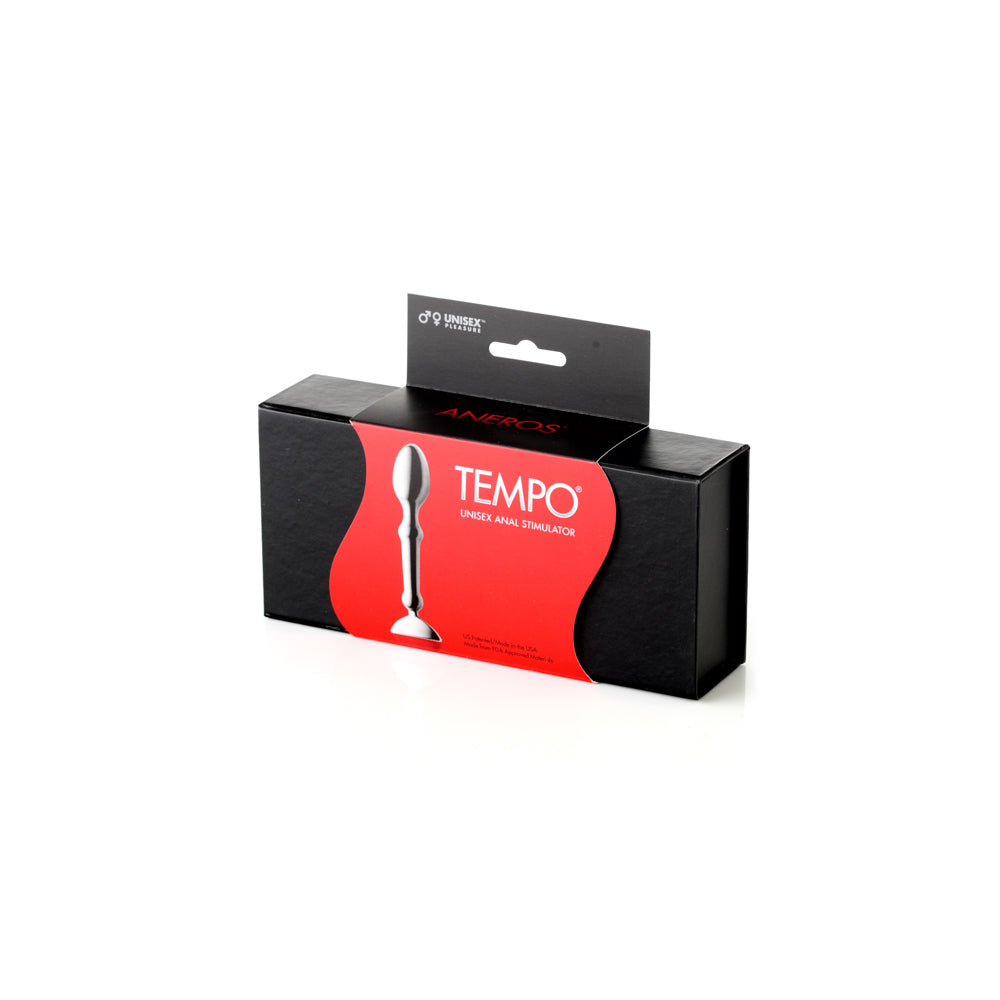 Aneros Tempo - Stainless Steel Anal Plug | 894757001416 | Discreet Personal Wellness
