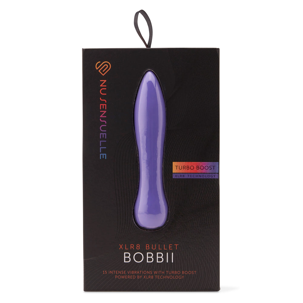 Nu Sensuelle Bobbii Xlr8 Ultra Violet | 9342851002767 | Discreet Personal Wellness