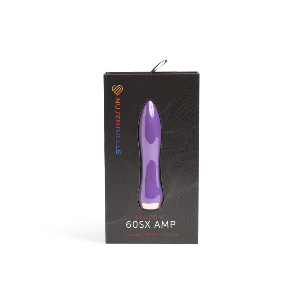 Nu Sensuelle 60Sx Amp Silicone Bullet Purple | 9342851003047 | Discreet Personal Wellness