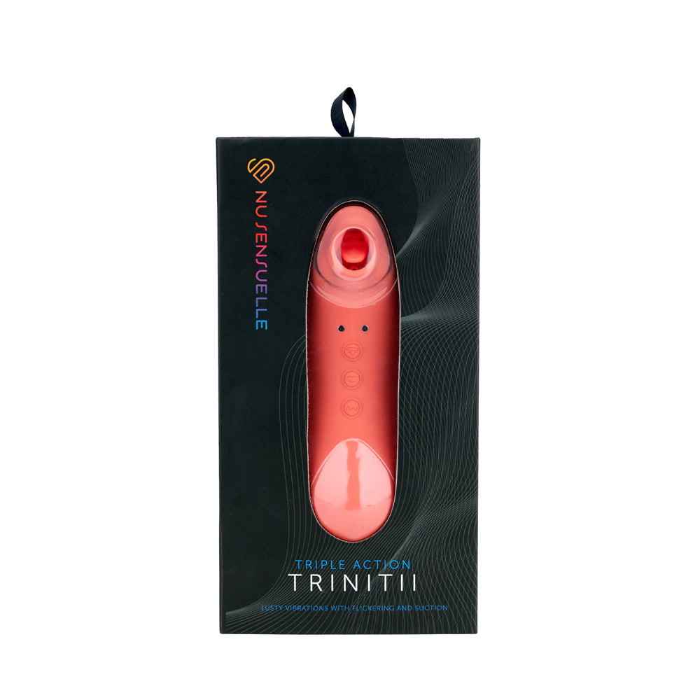 Nu Sensuelle Trinitii Coral | 9342851003153 | Discreet Personal Wellness