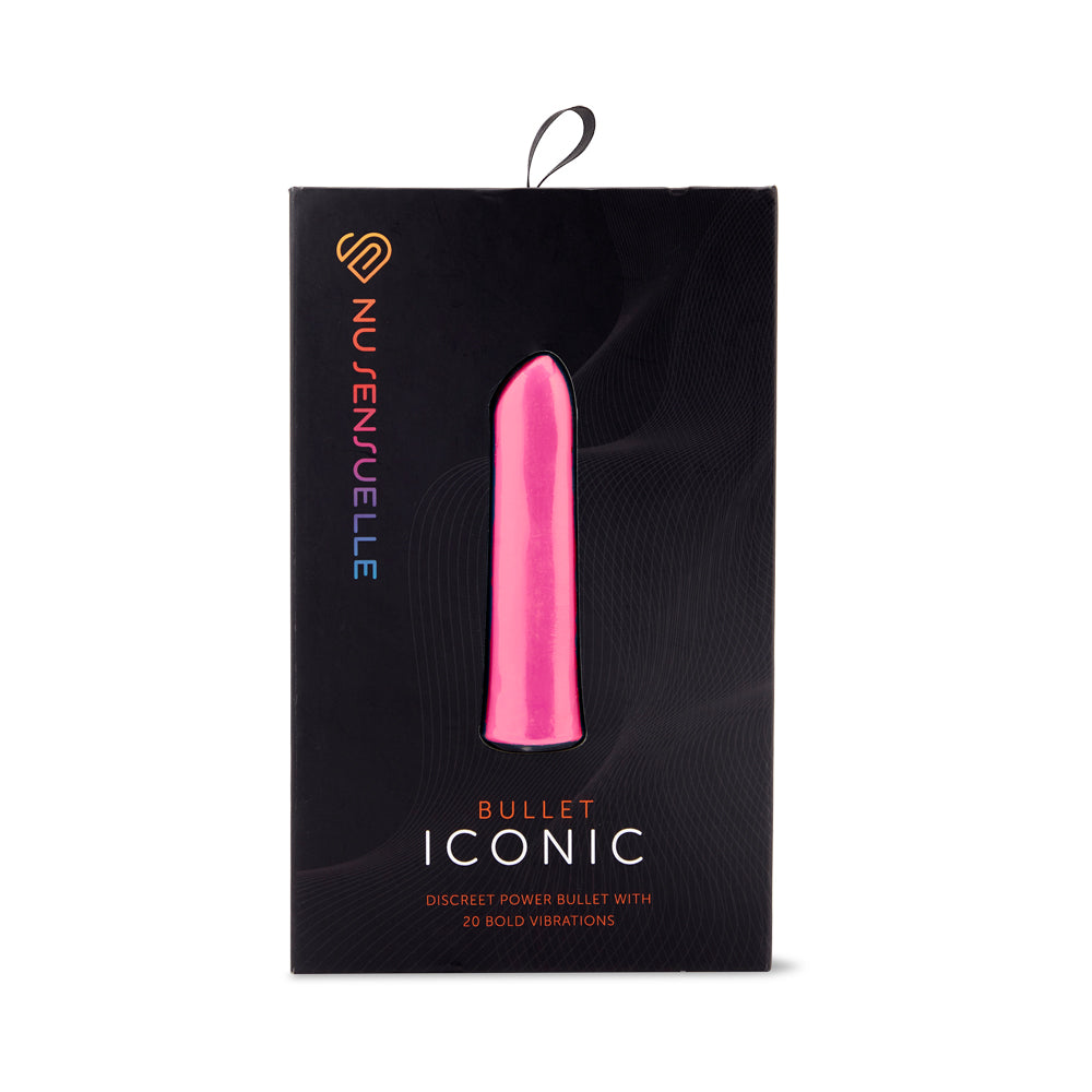 Nu Sensuelle Iconic Bullet Deep Pink | 9342851003252 | Discreet Personal Wellness