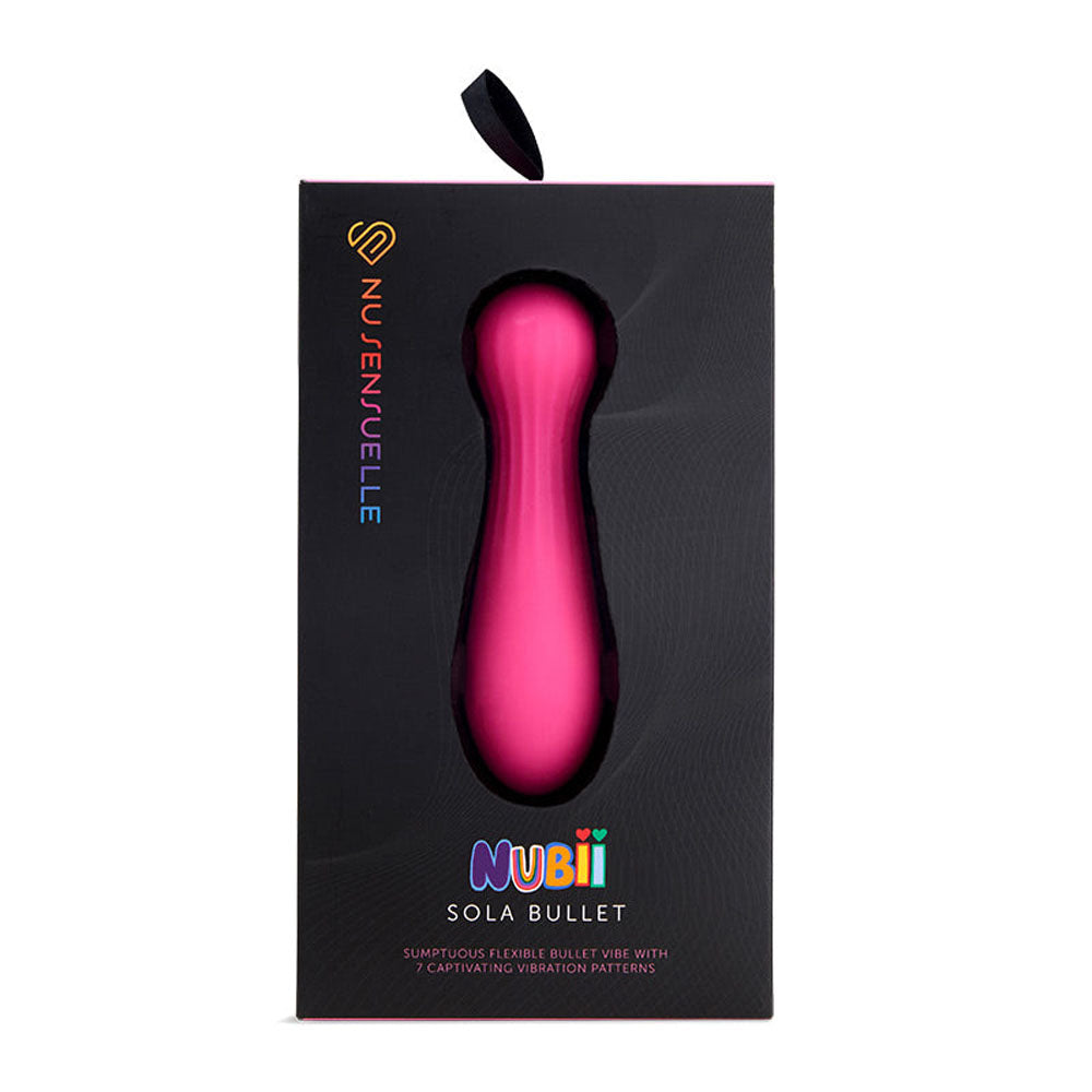 Sola Nubii Flexible Bullet Pink | 9342851003344 | Discreet Personal Wellness