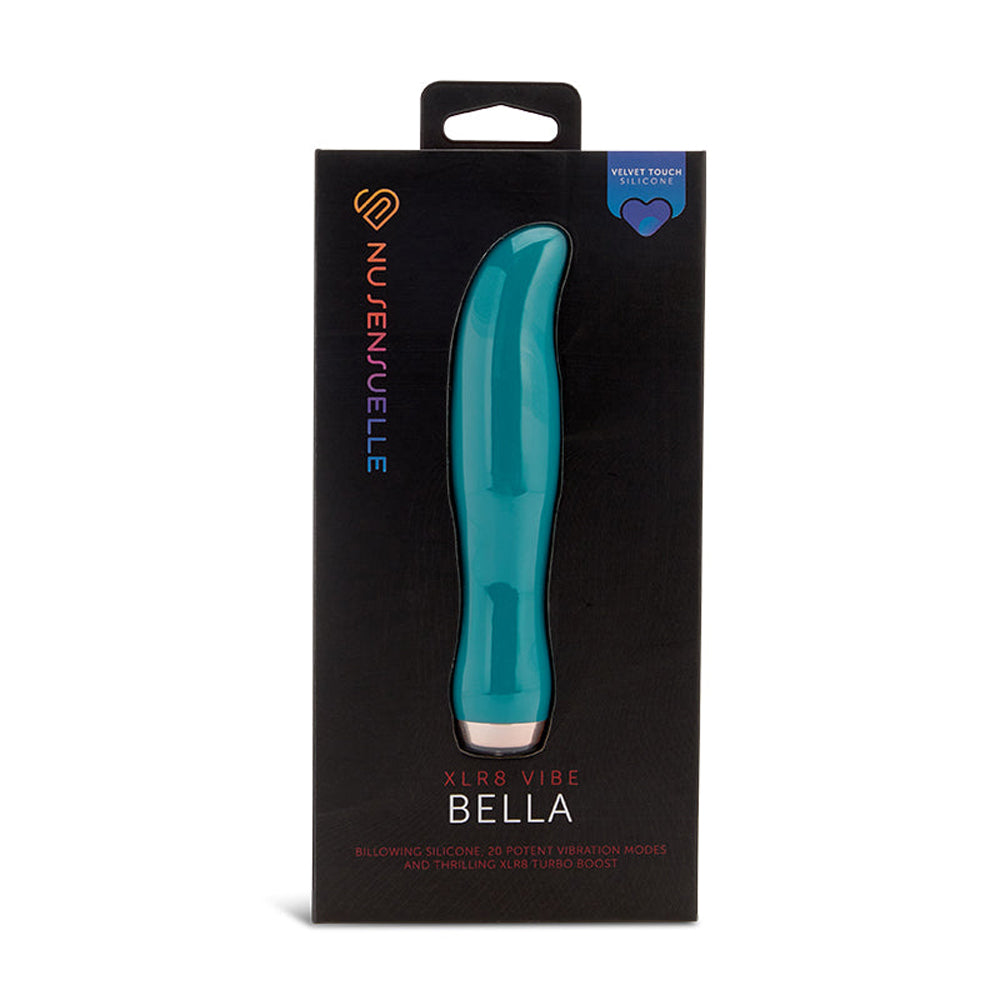 Nu Sensuelle Velvet Touch Bella Emerald Green | 9342851003764 | Discreet Personal Wellness