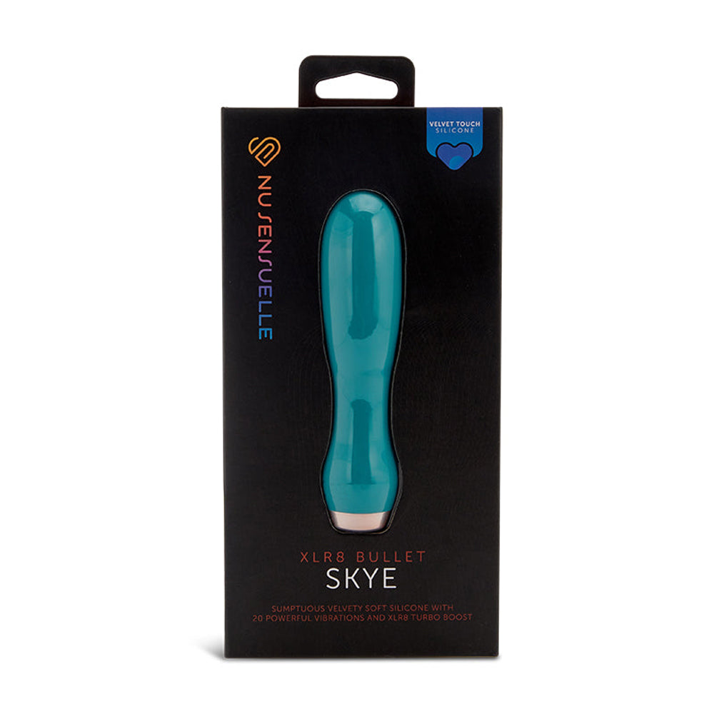 Nu Sensuelle Velvet Touch Skye Emerald Green | 9342851003788 | Discreet Personal Wellness