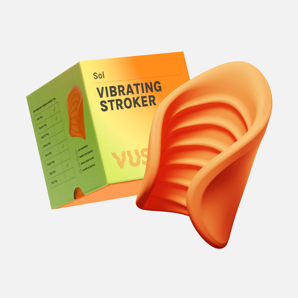 Vush Sol Vibrating Stroker | 9356358000881 | Discreet Personal Wellness