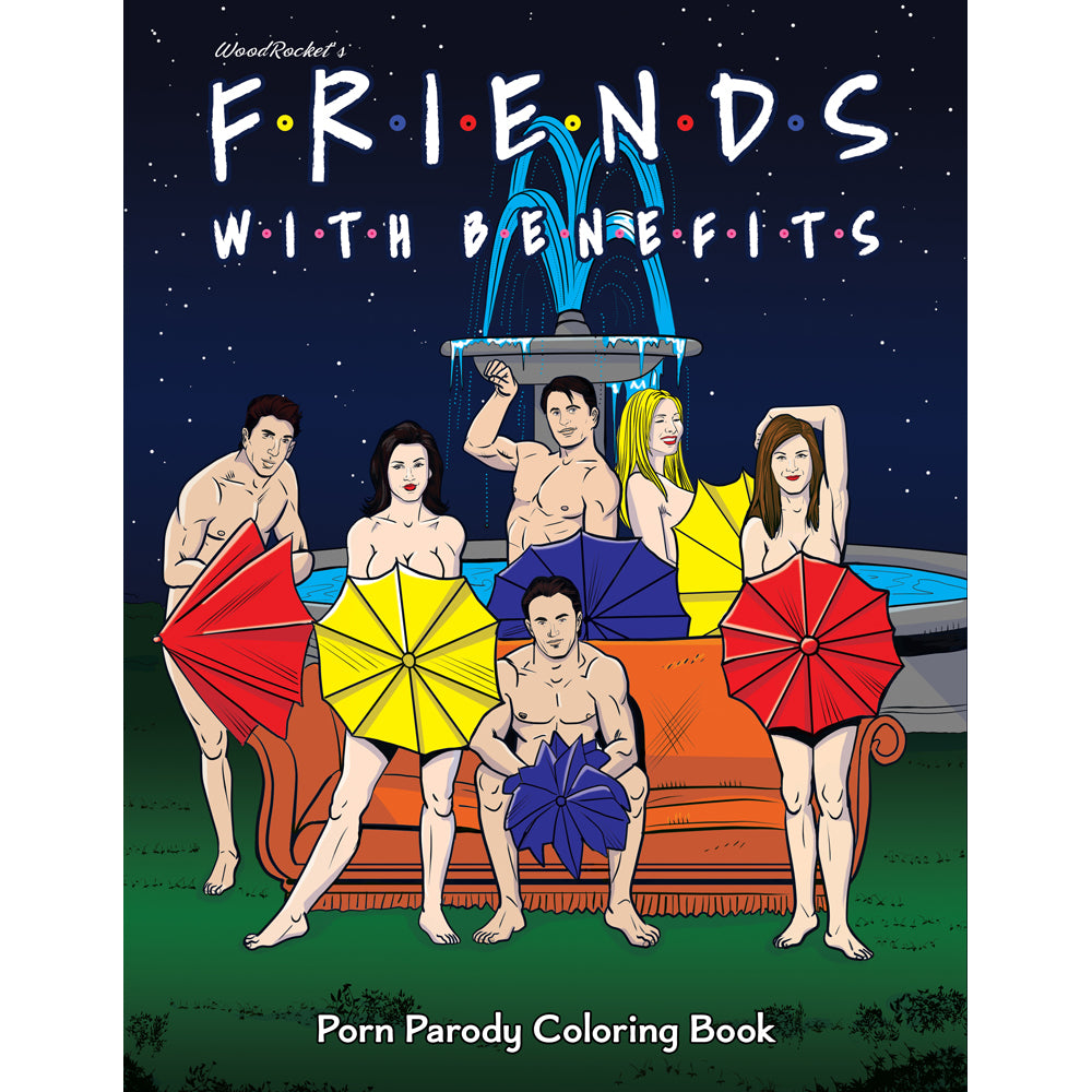Friends With Benefits Coloring Book | 9781956562132 | Discreet Personal Wellness