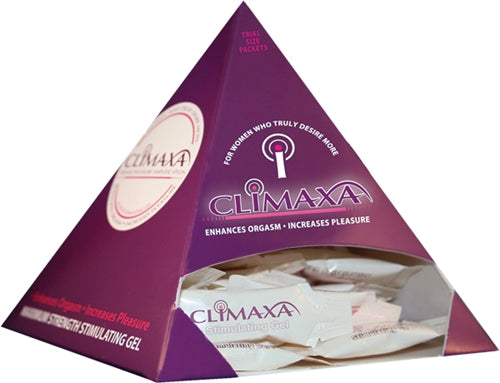 Climaxa Stimulating Gel - 50 Pieces Sample Display | | Discreet Personal Wellness