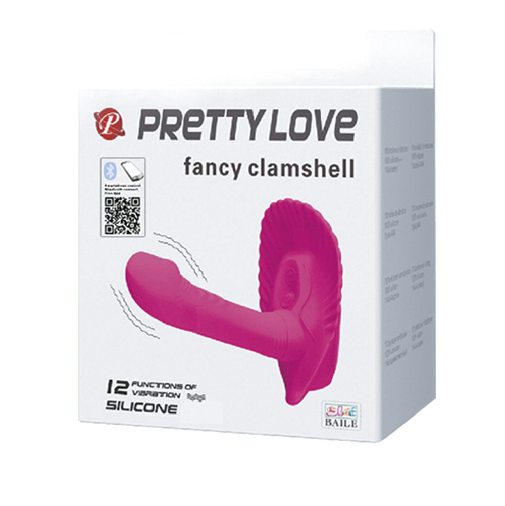 Pretty Love Fancy Clamshell Smartphone Control Bluetooth | 6959532317121 | Discreet Personal Wellness