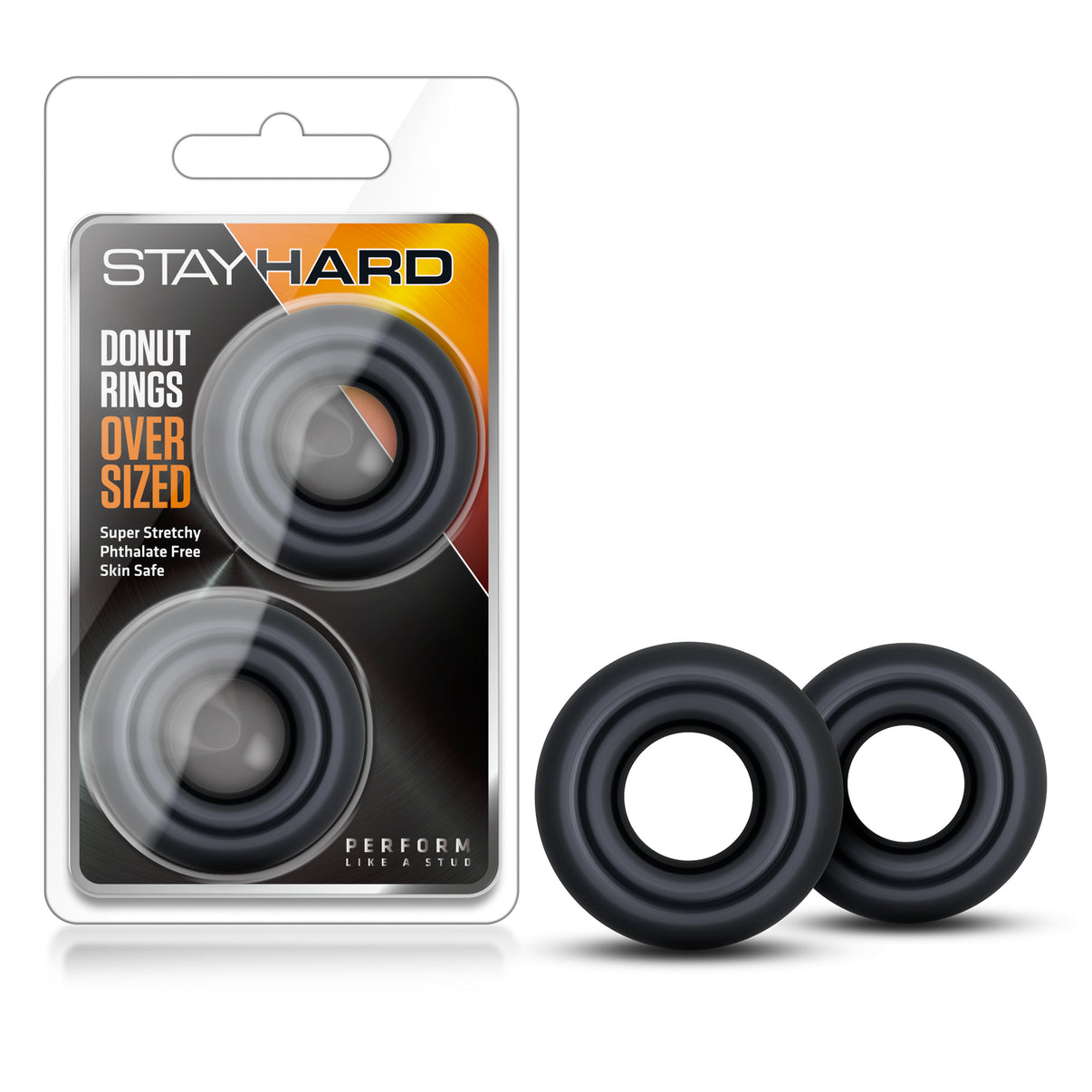 Stay Hard Donut Rings - Over Sized | 853858007123 | Discreet Personal Wellness