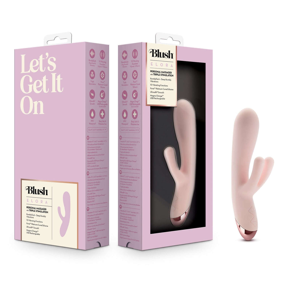 Blush - Elora - Pink | 819835029960 | Discreet Personal Wellness
