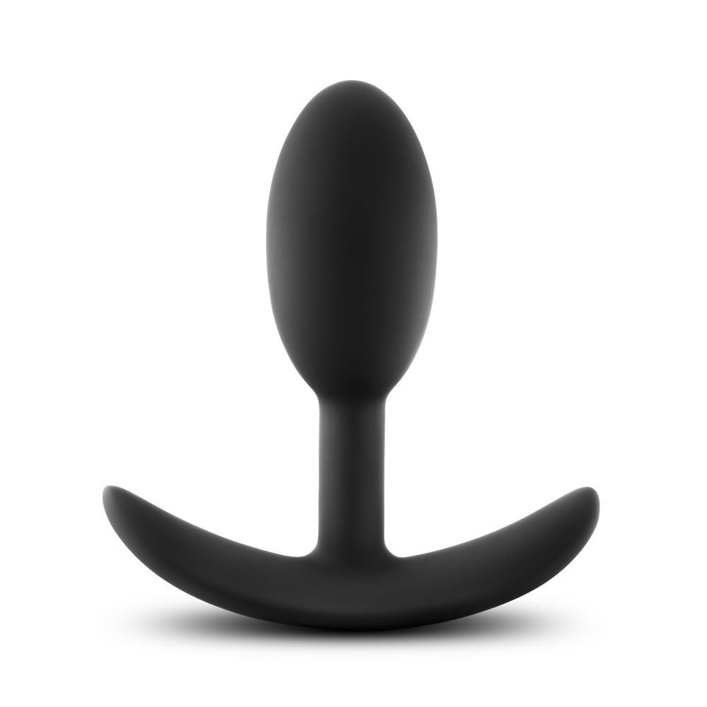 Luxe - Wearable Vibra Slim Plug - Small - Black | 819835022848 | Discreet Personal Wellness
