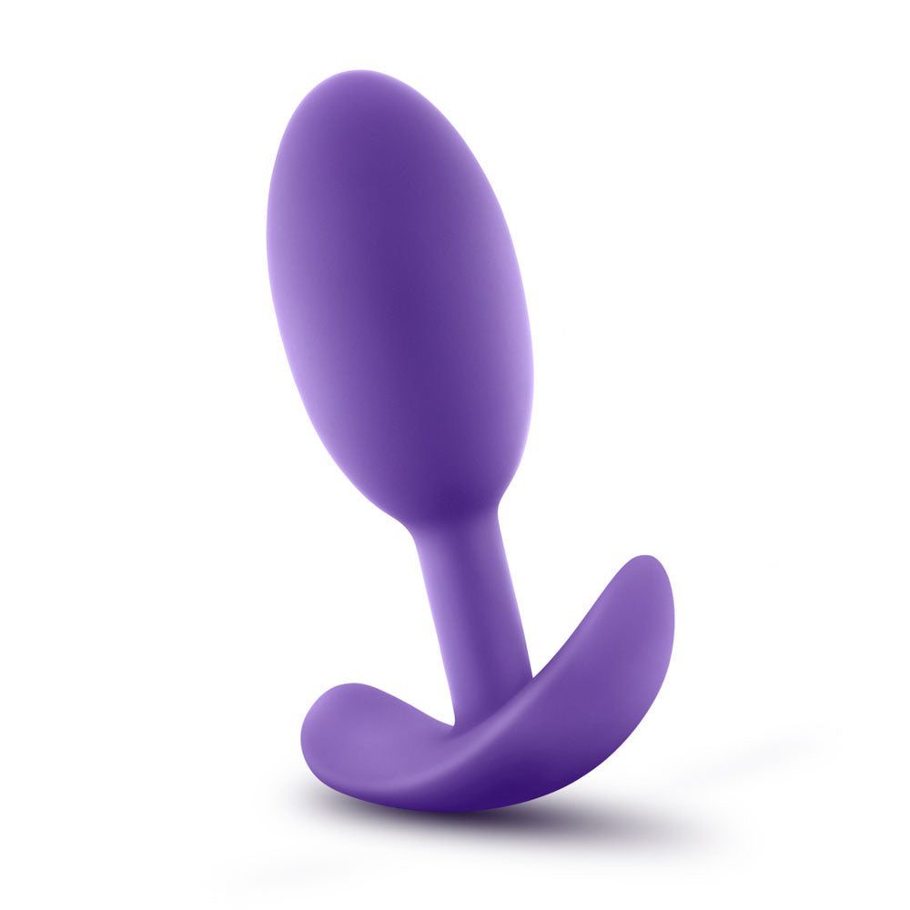 Luxe - Wearable Vibra Slim Plug - Medium - Purple | 819835022879 | Discreet Personal Wellness