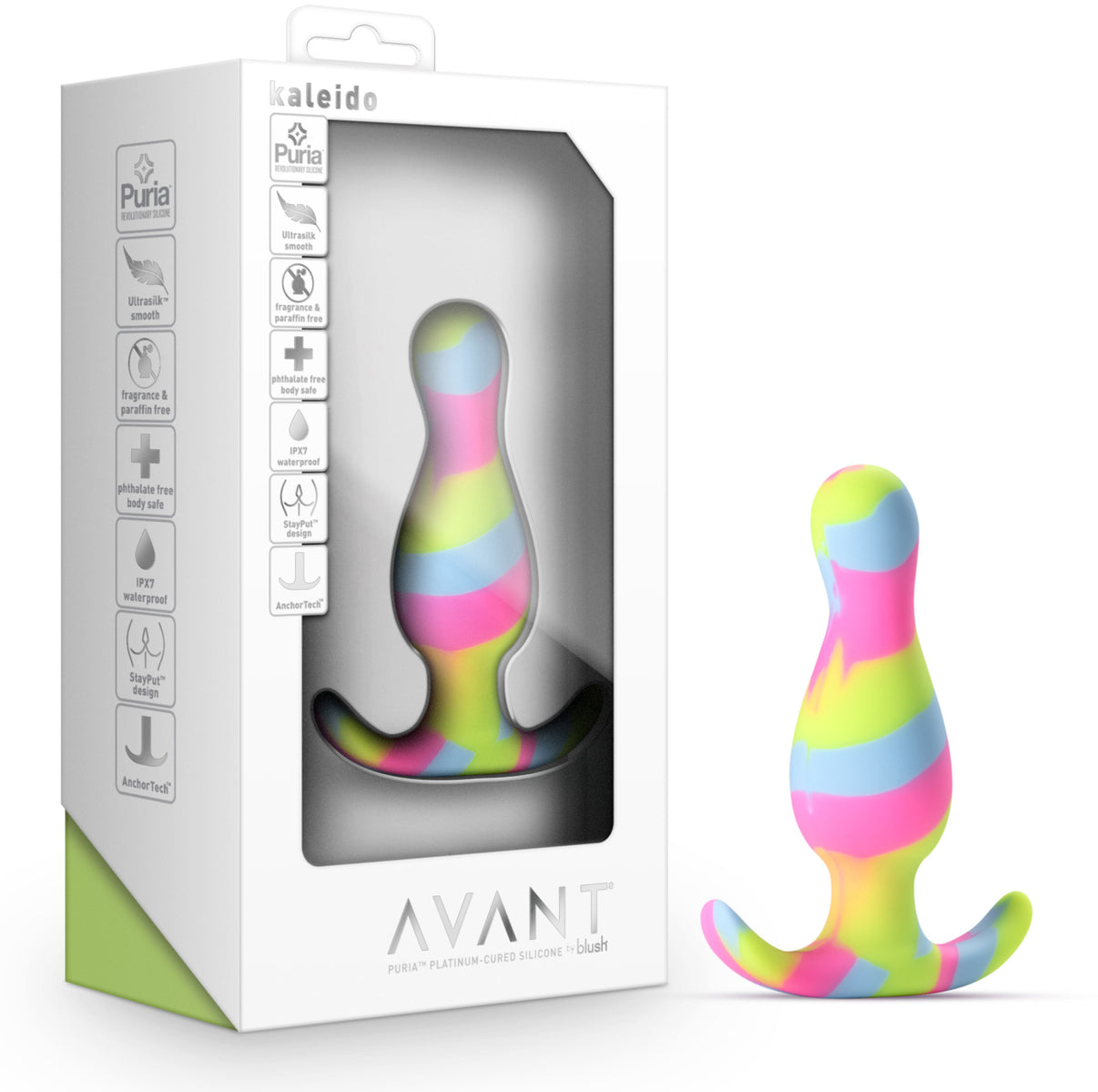 Avant - Kaleido - Lime | 819835028598 | Discreet Personal Wellness