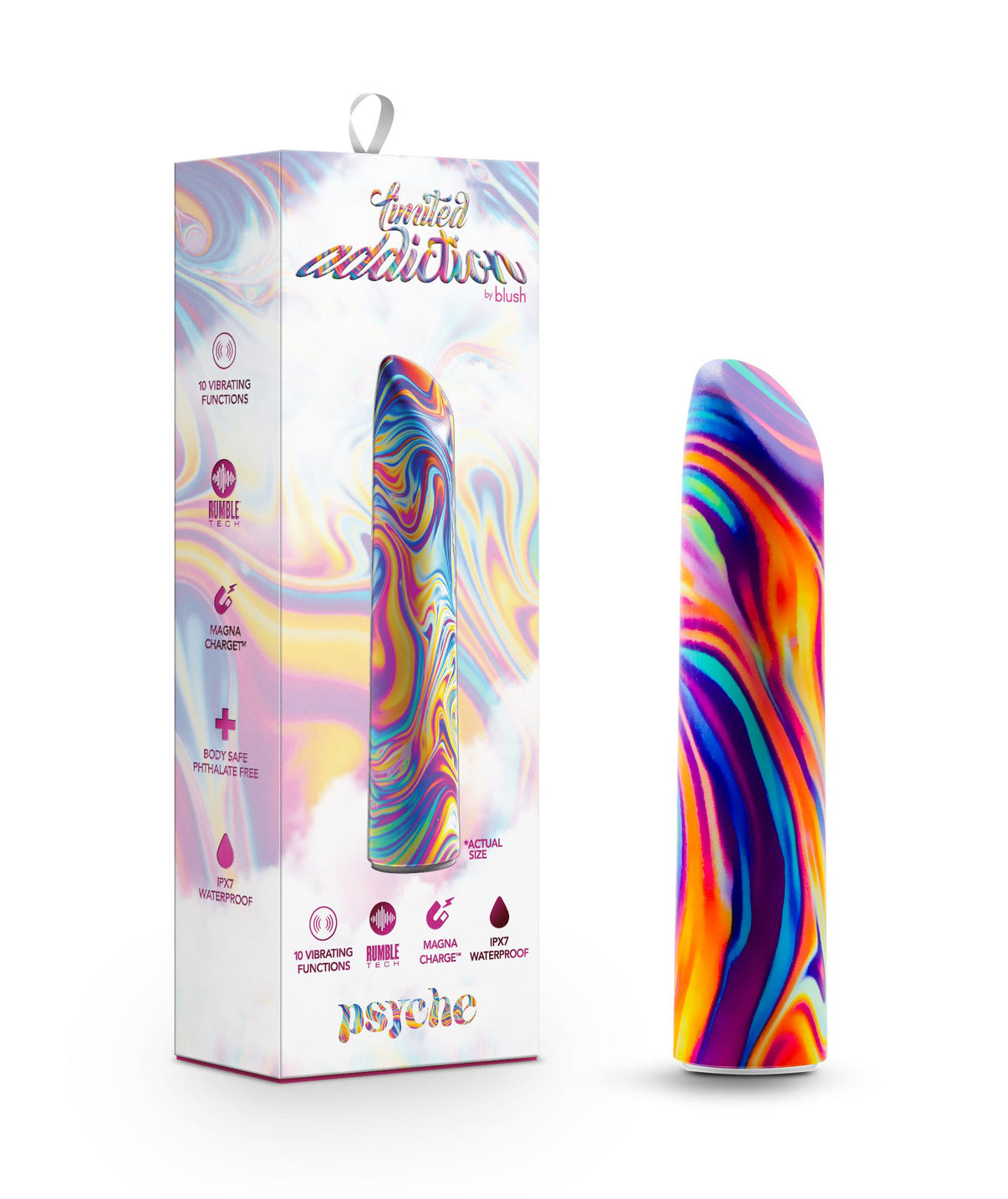 Limited Addiction - Psyche - Power Vibe - Rainbow | 819835028819 | Discreet Personal Wellness