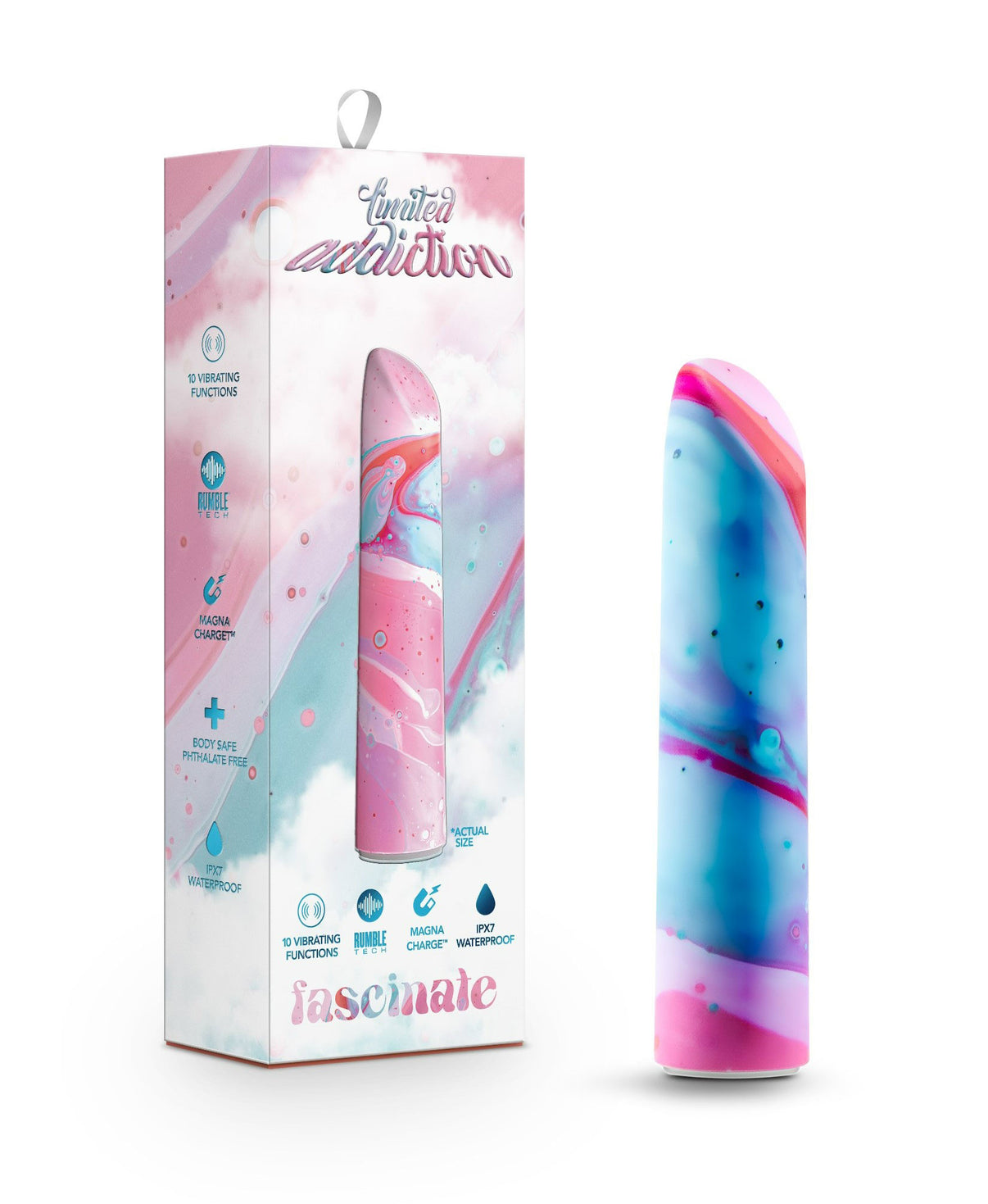 Limited Addiction - Fascinate - Power Vibe - Peach | 819835028857 | Discreet Personal Wellness