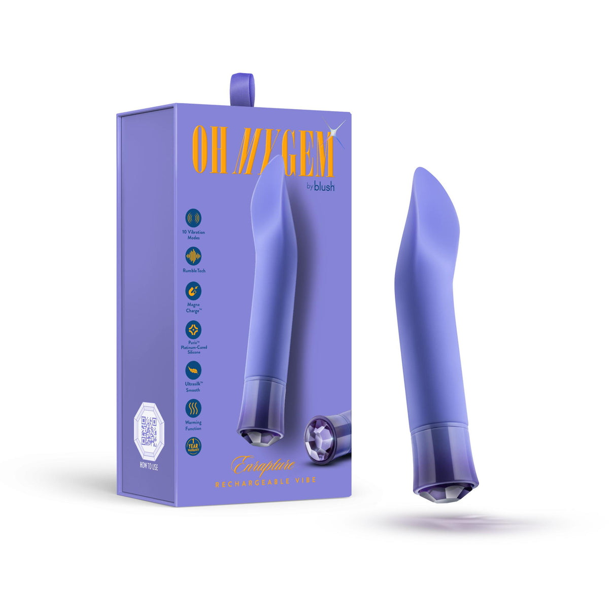 Oh My Gem - Enrapture - Tanzanite | 819835029526 | Discreet Personal Wellness