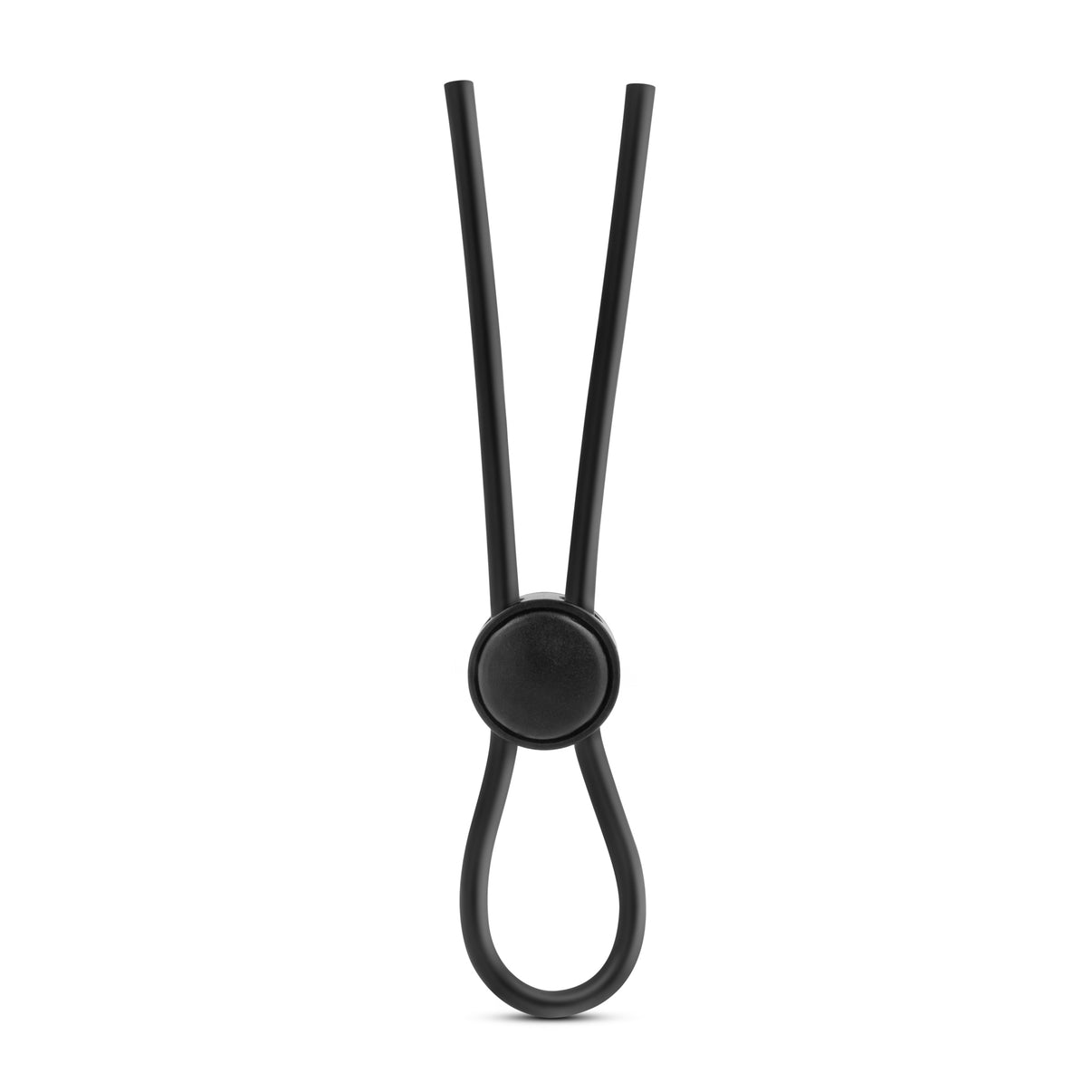Stay Hard - Silicone Loop Penis Ring - Black | 853858007994 | Discreet Personal Wellness
