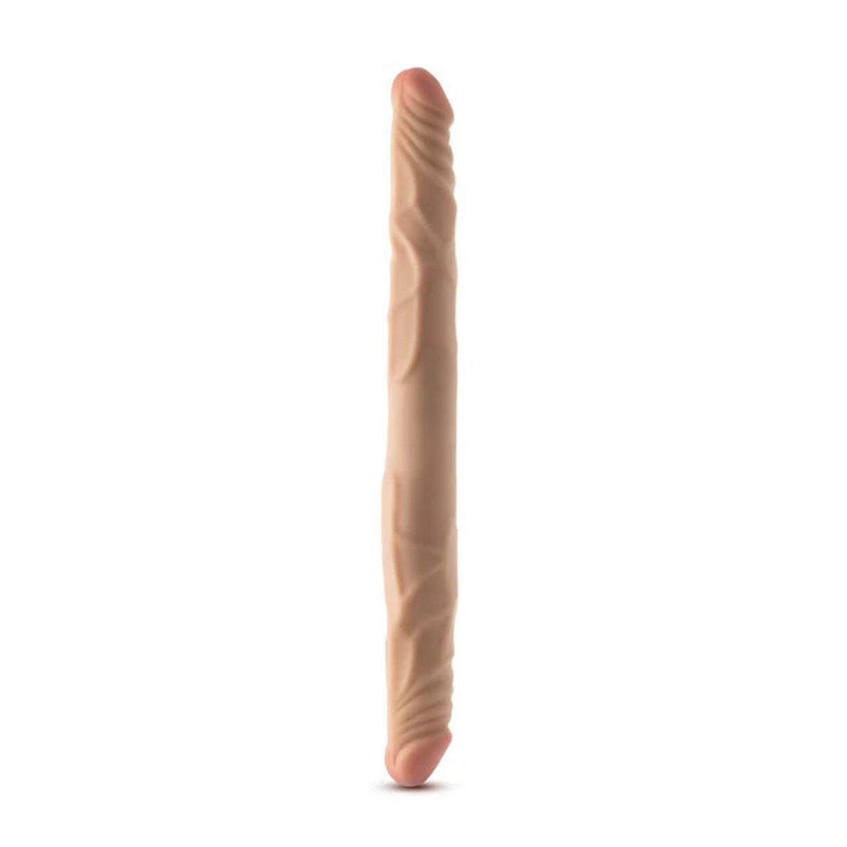 Dr. Skin Plus - 14” Posable Double Penis - Beige | 819835029946 | Discreet Personal Wellness
