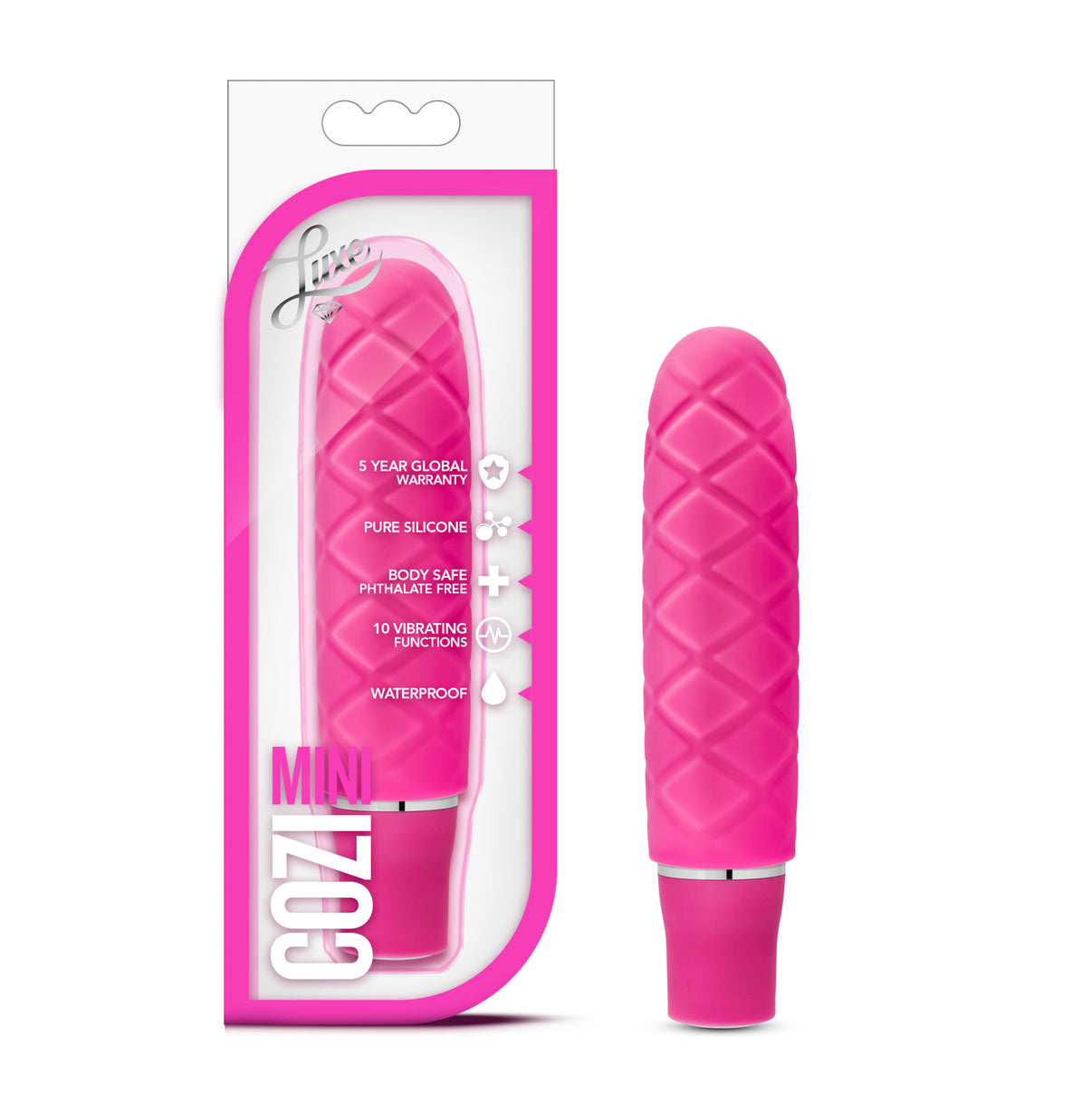 Luxe - Cozi Mini - Fuchsia | 735380429003 | Discreet Personal Wellness
