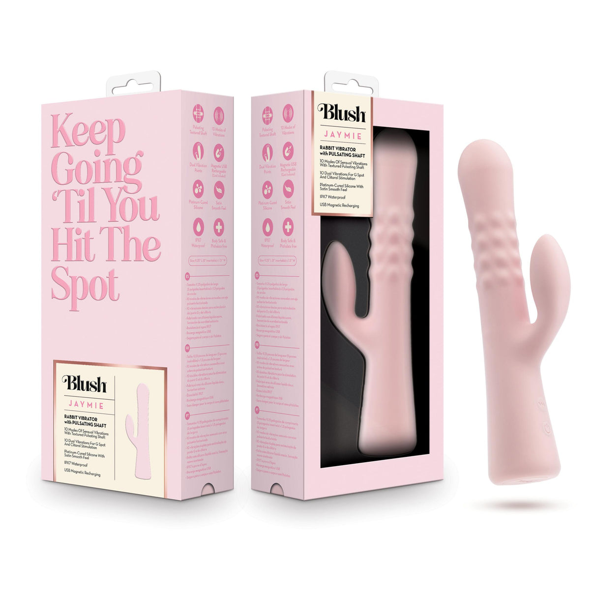 Blush - Jaymie - Pink | 810138370384 | Discreet Personal Wellness