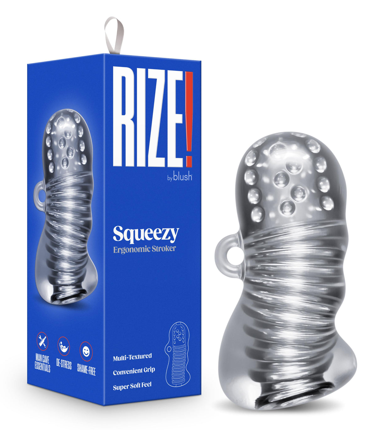 Rize - Squeezy - Clear | 819835029229 | Discreet Personal Wellness