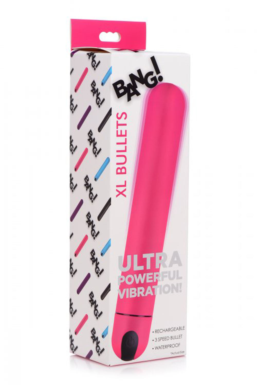 Bang XL Bullet Vibrator - Pink | 848518034496 | Discreet Personal Wellness