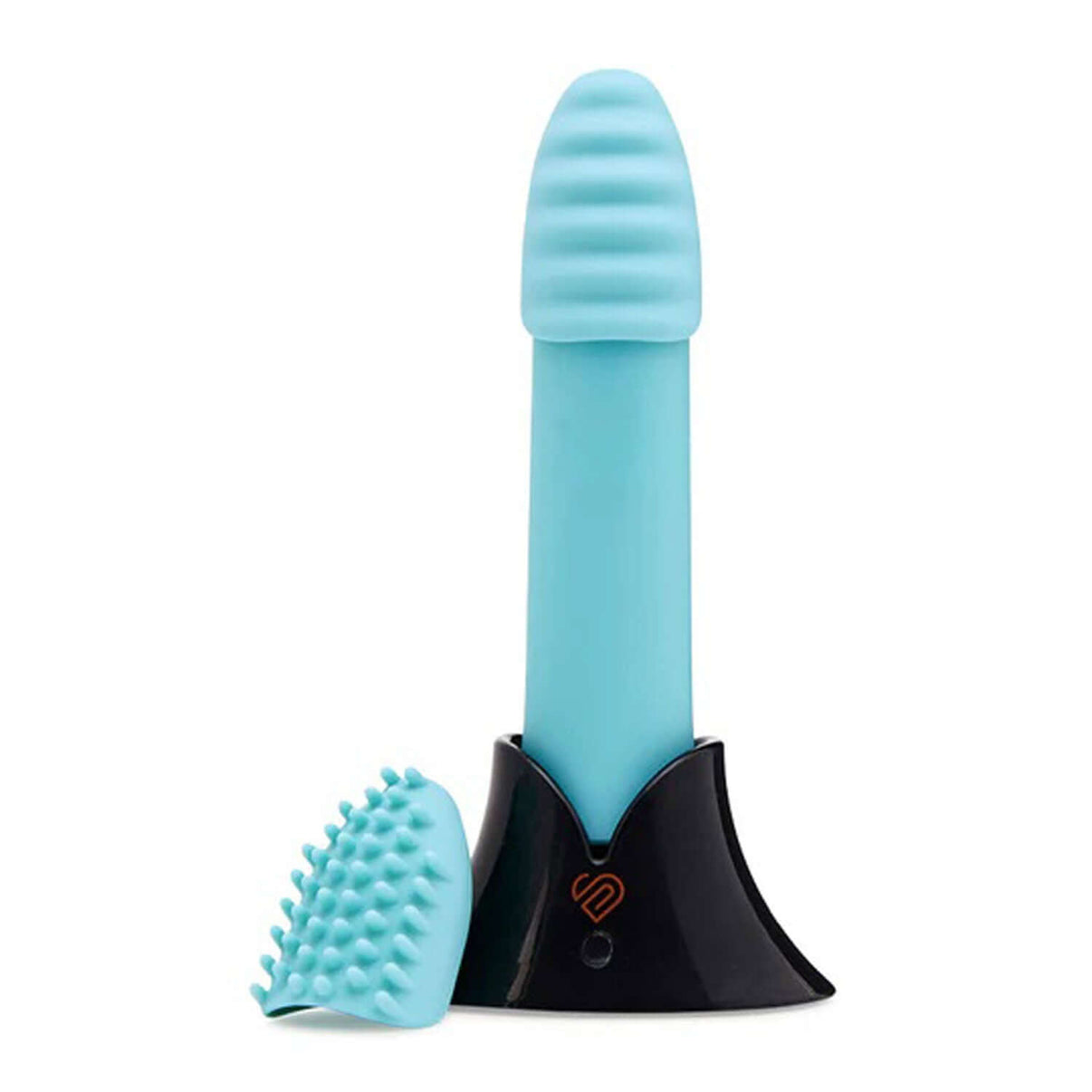 Nu Sensuelle Point Plus Bullet With Textured Sleeves - Tiffany Blue | 9342851002590 | Discreet Personal Wellness
