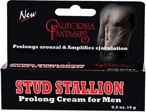 Stud Stallion - Prolong Cream for Men - 0.5 Oz. Tube - Boxed | 855487001633 | Discreet Personal Wellness