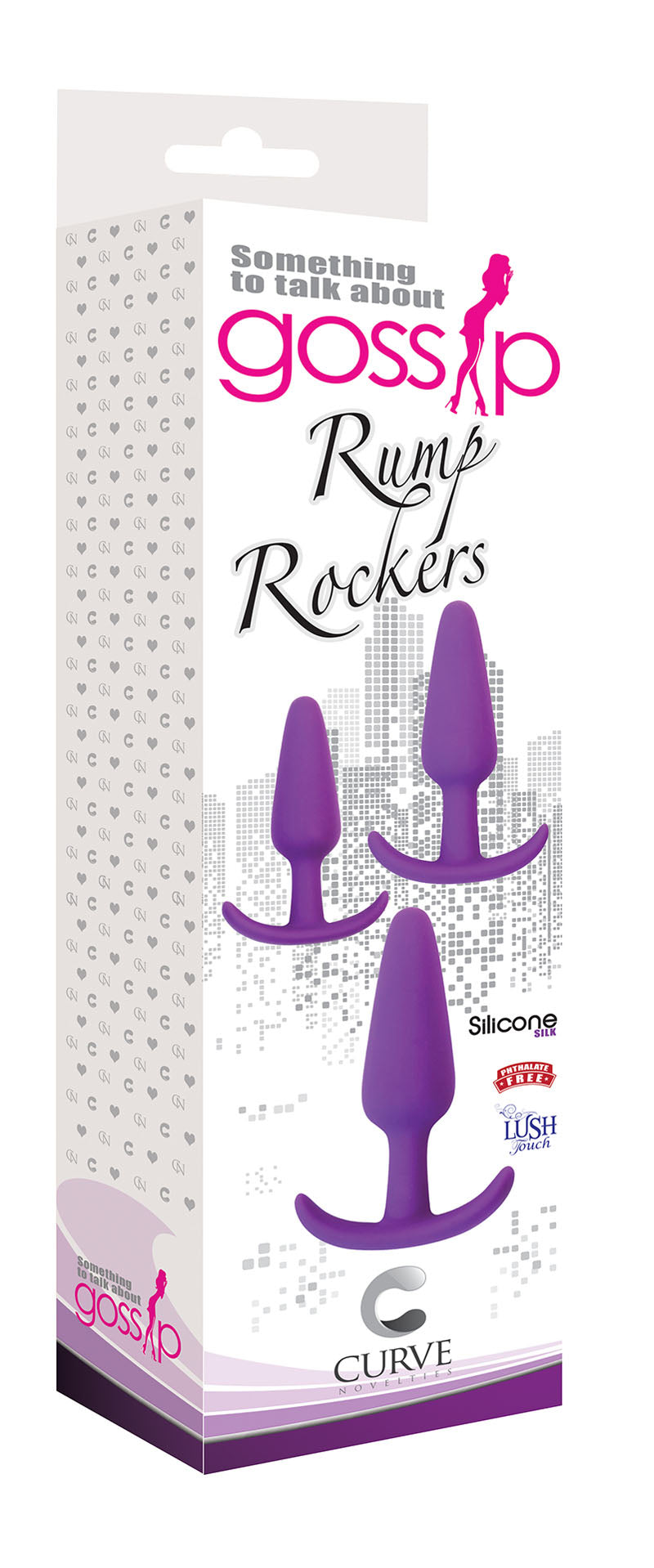 Gossip Rump Rockers - Violet | 642610429507 | Discreet Personal Wellness