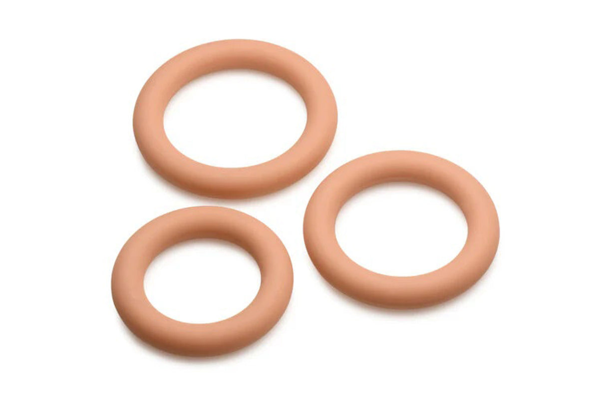 Jock Silicone Penis Ring Set in - Medium | 653078944709 | Discreet Personal Wellness