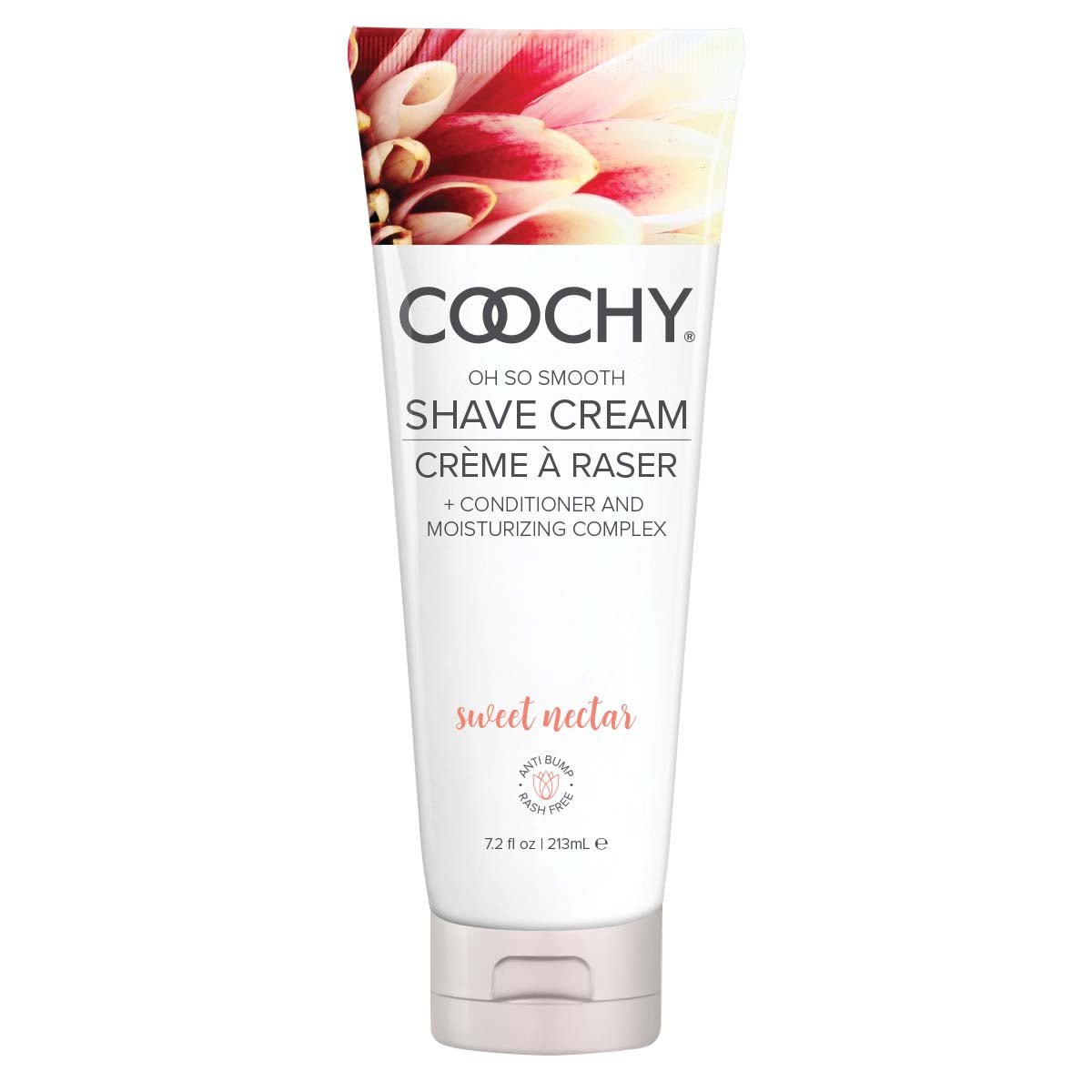 Coochy Shave Cream - Sweet Nectar - 7.2 Oz | 638258900690 | Discreet Personal Wellness