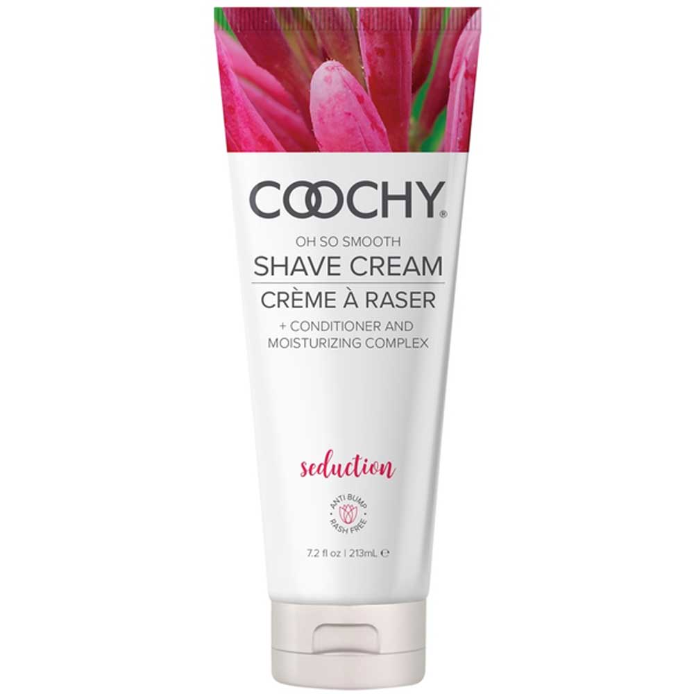 Coochy Oh So Smooth Shave Cream - Seduction - 7.2 Oz | 638258904568 | Discreet Personal Wellness
