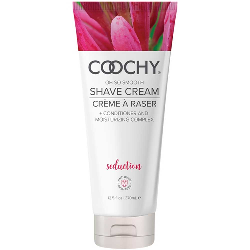 Coochy Oh So Smooth Shave Cream - Seduction - 12.5 Oz | 638258904575 | Discreet Personal Wellness
