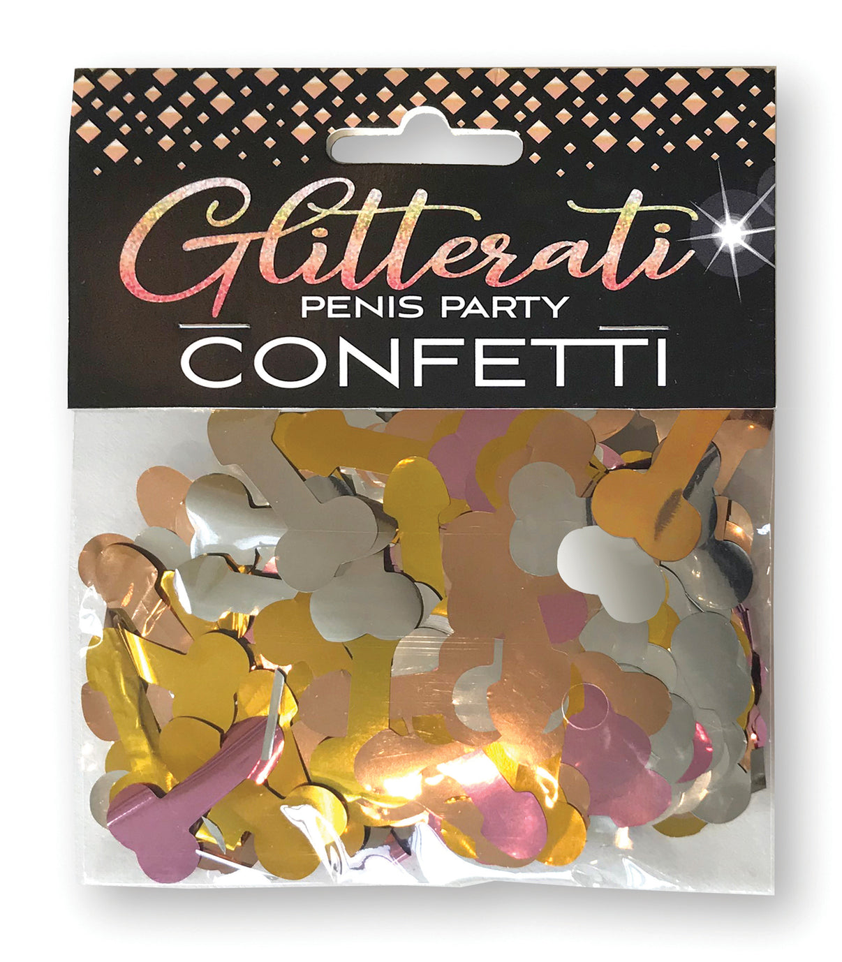 Glitterati Penis Party Confetti | 817717010334 | Discreet Personal Wellness