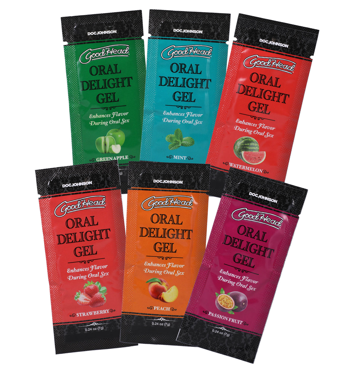 Goodhead - Oral Delight Gel - 6 Pack - 0.24 Oz | 782421086794 | Discreet Personal Wellness