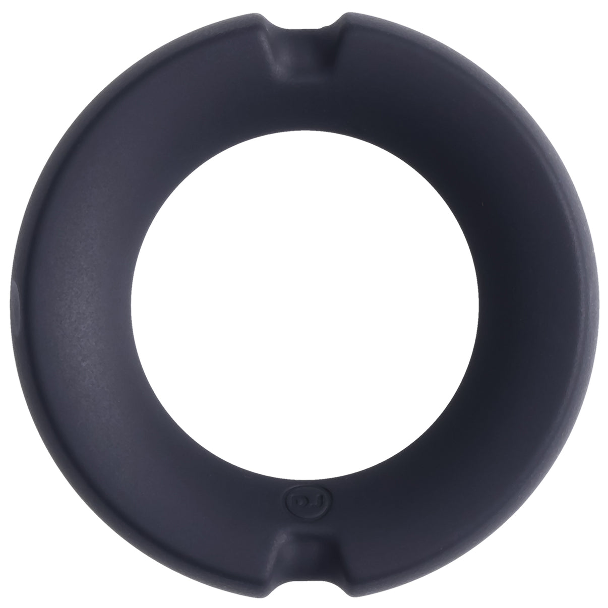 Merci - the Paradox - Silicone Covered Metal Penis Ring - 45mm - Black | 782421089788 | Discreet Personal Wellness