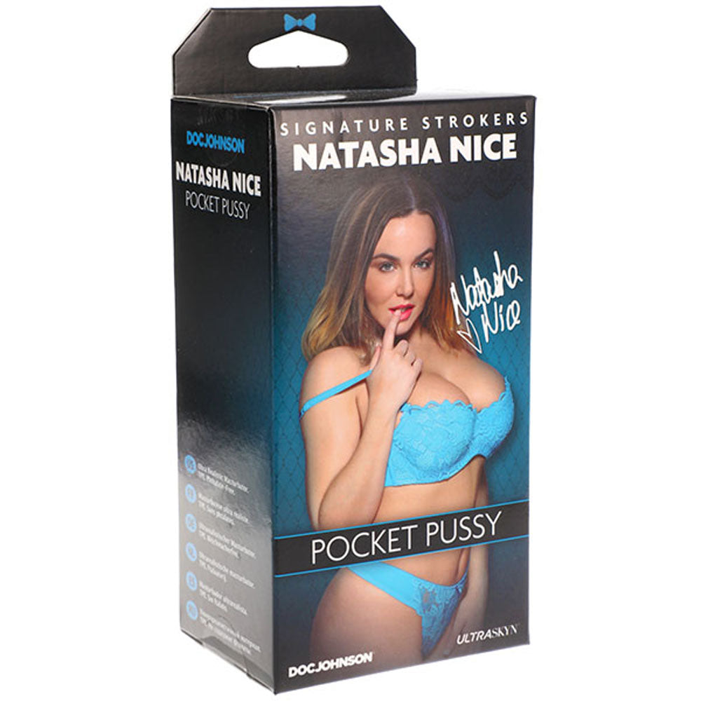 Signature Strokers - Natasha Nice - Ultraskyn Pocket Vagina | 782421077754 | Discreet Personal Wellness