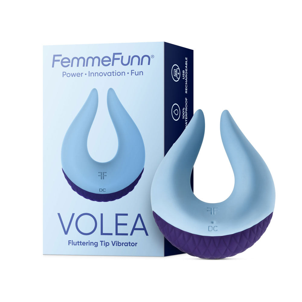 Volea - Light Blue / Dark Purple Base | 663546904425 | Discreet Personal Wellness