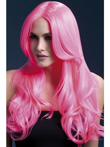 Khloe Wig - Neon Pink | 5020570425459 | Discreet Personal Wellness