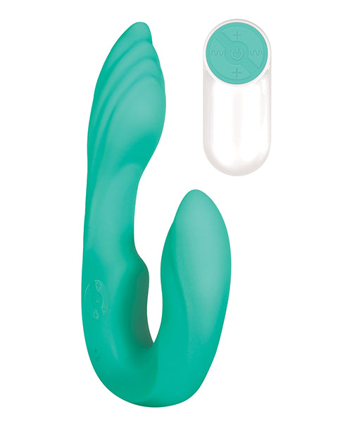 Strapless Seashell - Teal | 844477015569 | Discreet Personal Wellness