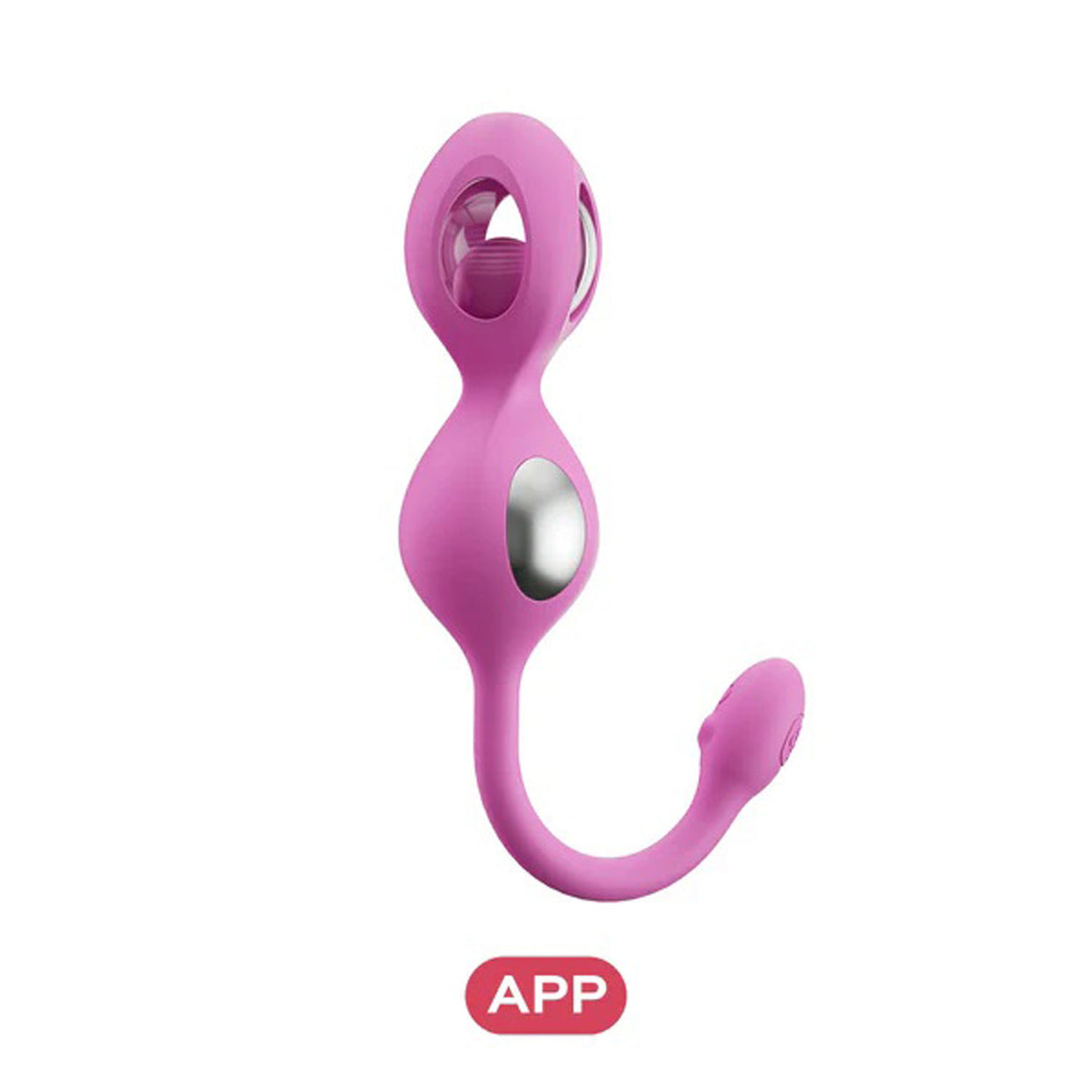 Elektra App-Enabled E-Stim Kegel Trainer Kit -Pink | 710022365086 | Discreet Personal Wellness