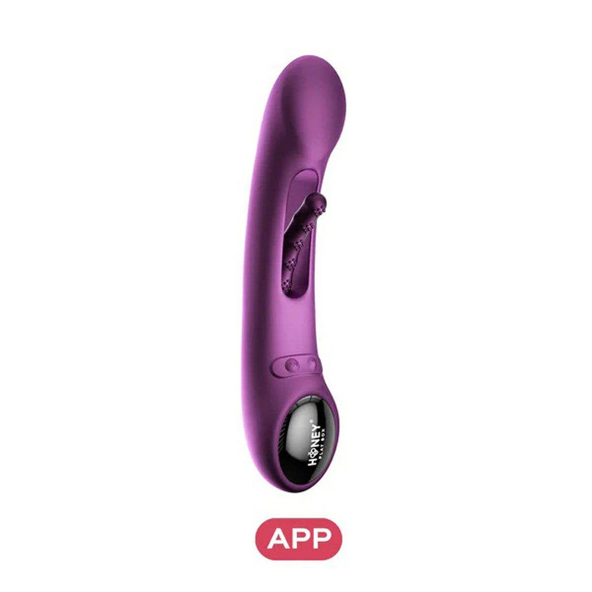 Tempo App-Controlled Tapping G-Spot Vibrator - Purple | 710022365055 | Discreet Personal Wellness