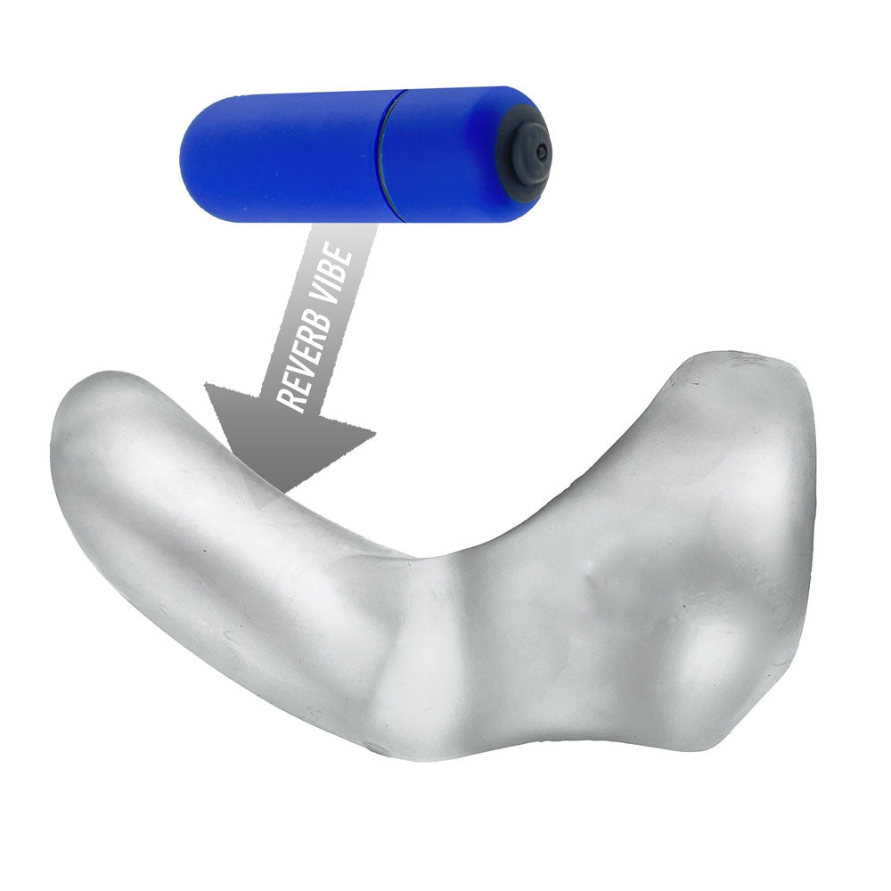 Buzzfun Taint Vibe-Sling - Clear Ice | 840215123176 | Discreet Personal Wellness