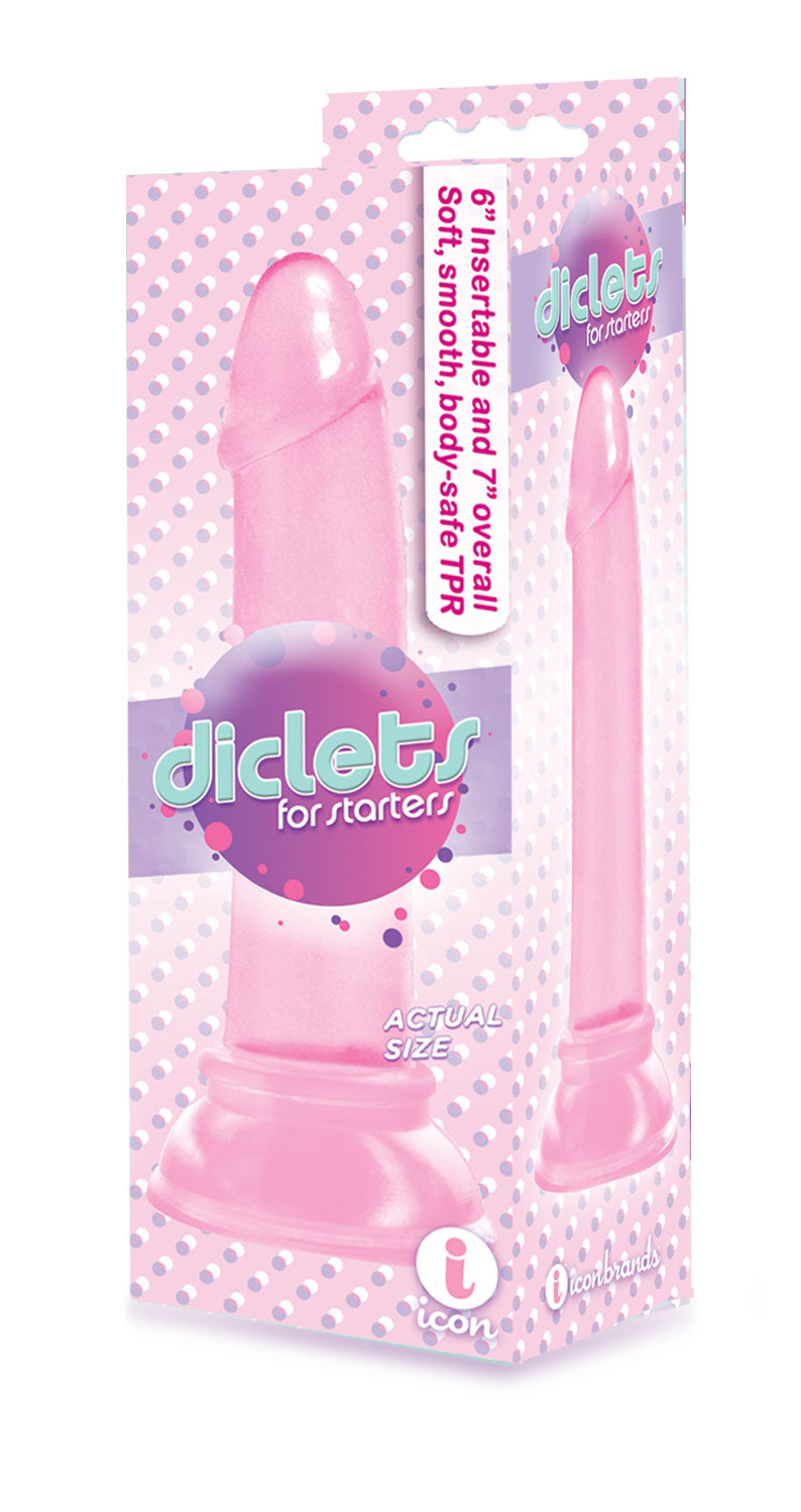 The 9's - Diclet's 7 Inch Jelly Penis - Purple | 847841026796 | Discreet Personal Wellness