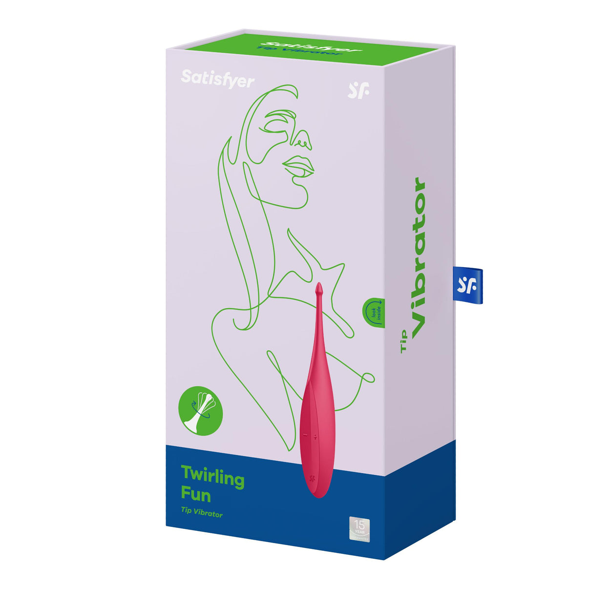 Twirling Fun - Poppy Red | 4061504009643 | Discreet Personal Wellness