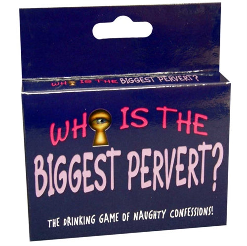 Who Is the Biggest Pervert? - Card Game | 825156107140 | Discreet Personal Wellness