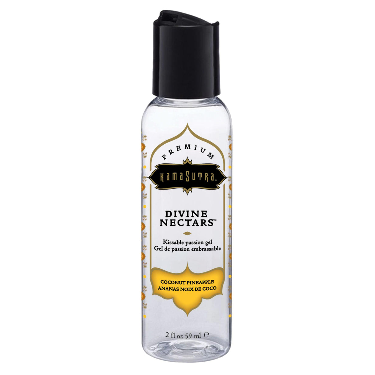 Divine Nectars Flavored Body Glide - Coconut Pineapple - 2 Fl. Oz./ 59ml | 739122130325 | Discreet Personal Wellness