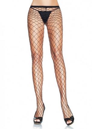 Industrial Pantyhose - One Size - Black/silver | 714718023526 | Discreet Personal Wellness