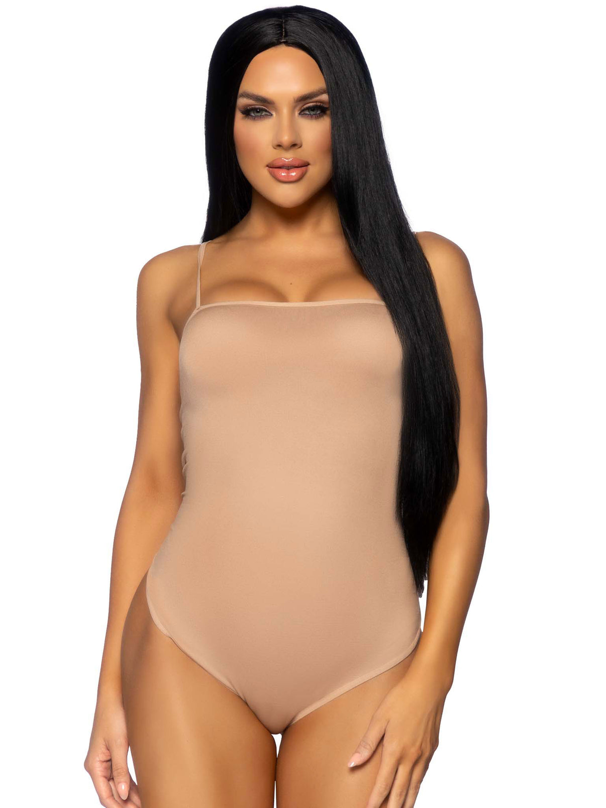 33 Inch Long Straight Wig - Black | 714718562506 | Discreet Personal Wellness