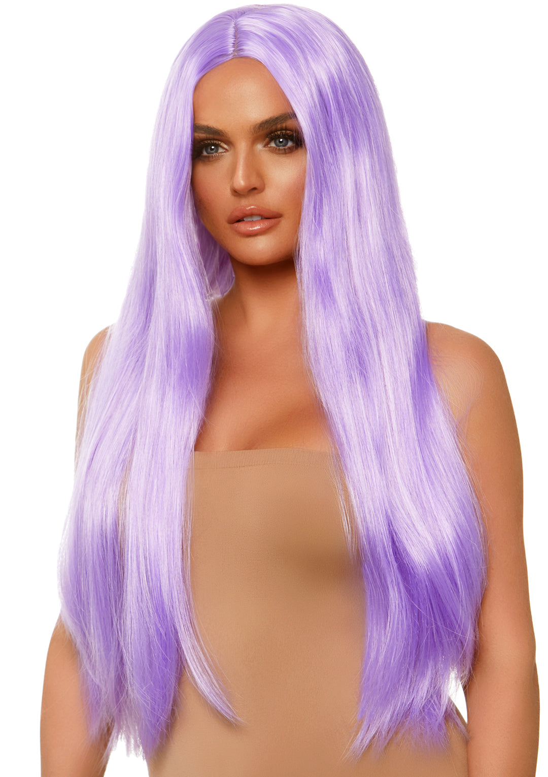 Long Straight Wig 33 Inch - Lavender | 714718546483 | Discreet Personal Wellness